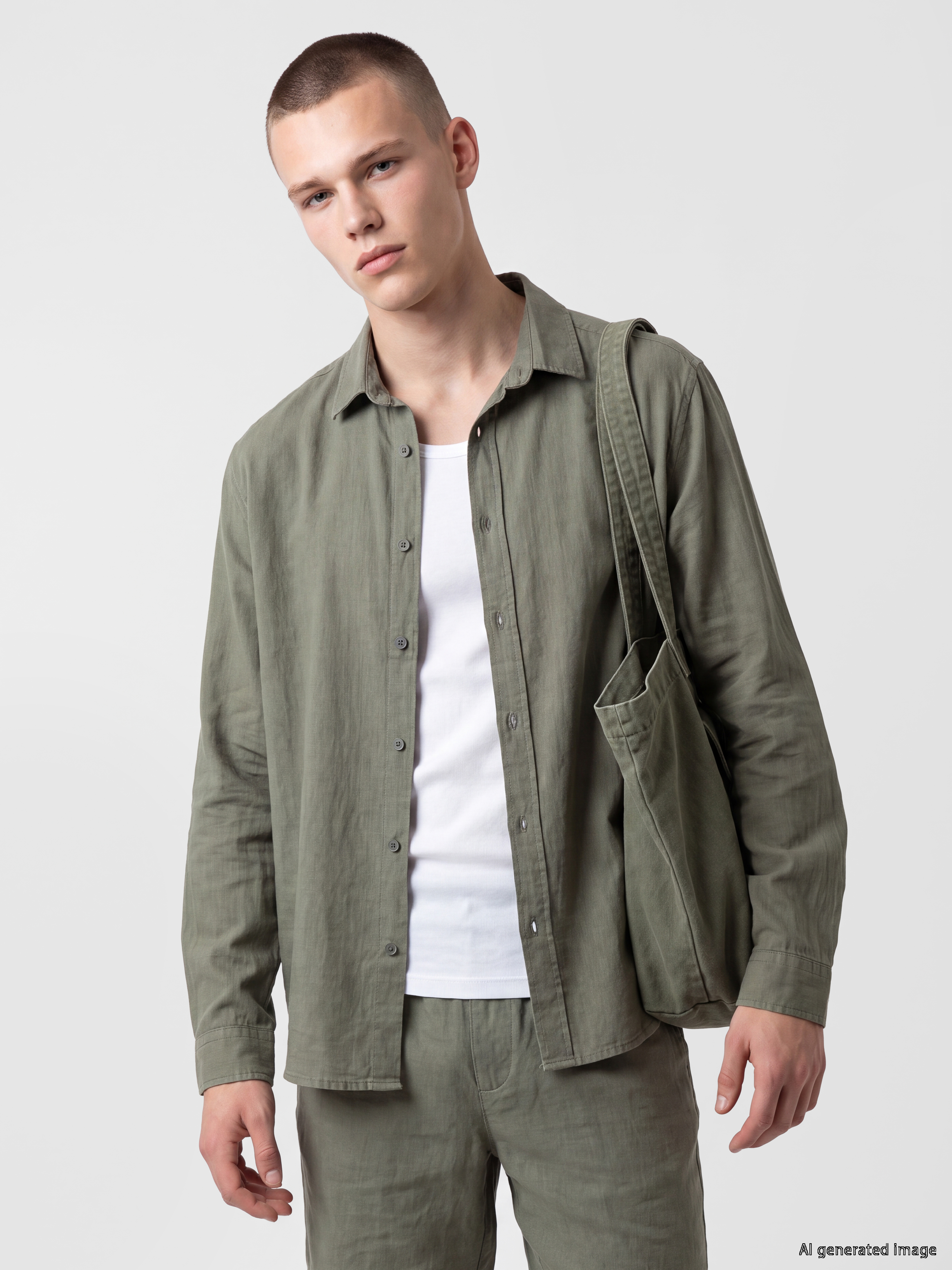 XSIDE Regular Fit Poplin Erkek Gömlek