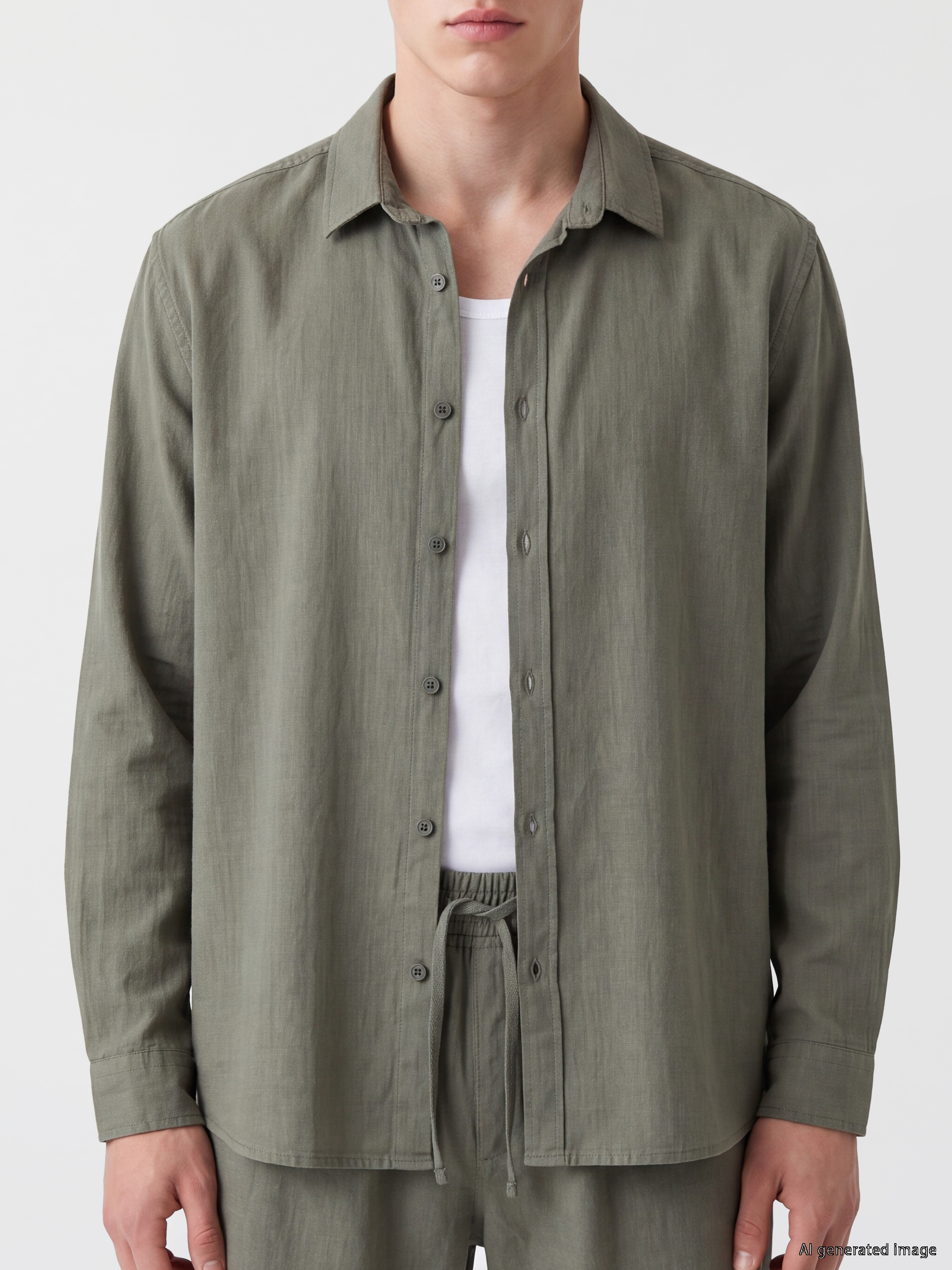 XSIDE Regular Fit Poplin Erkek Gömlek görsel 3