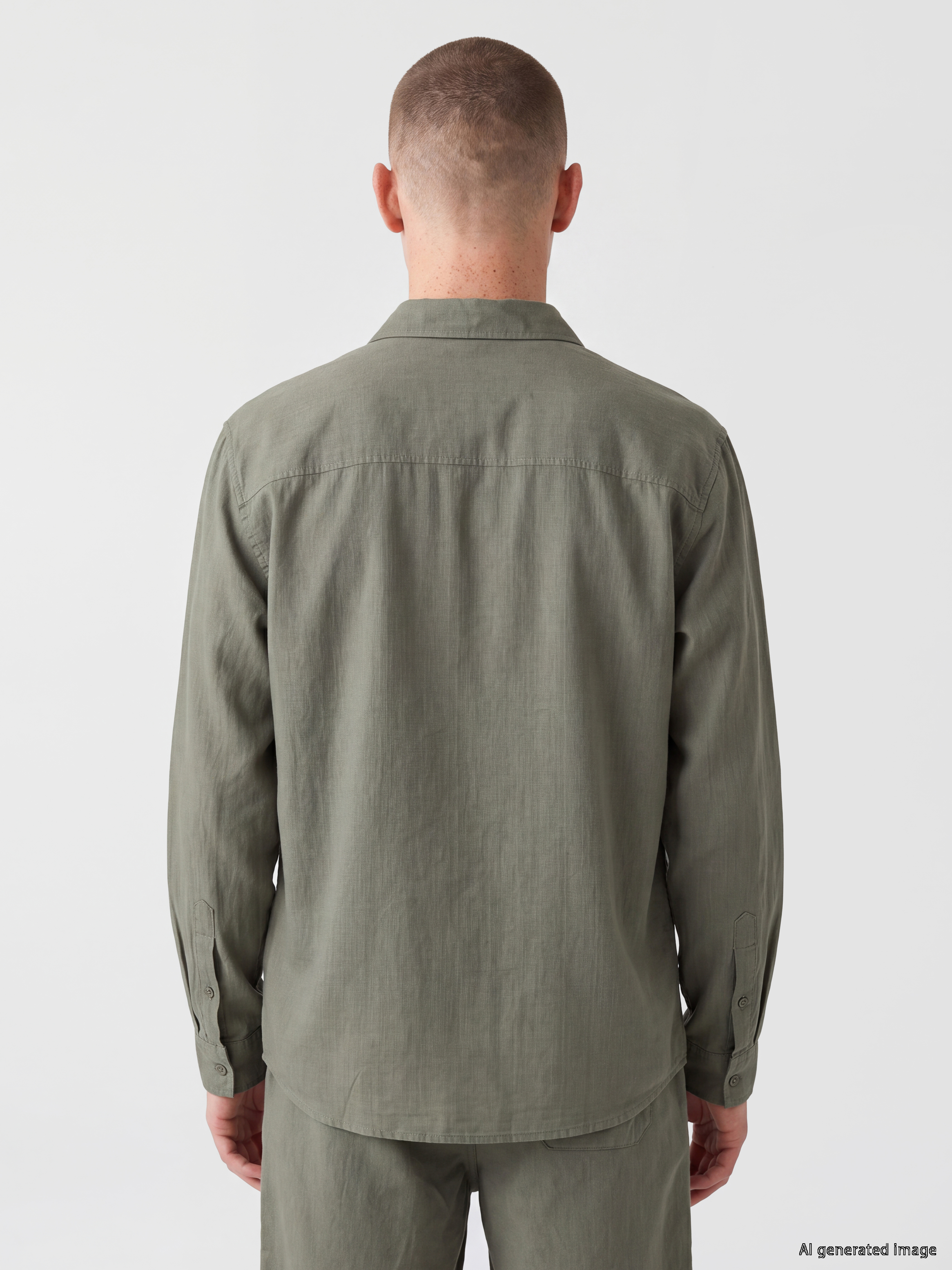 XSIDE Regular Fit Poplin Erkek Gömlek görsel 4