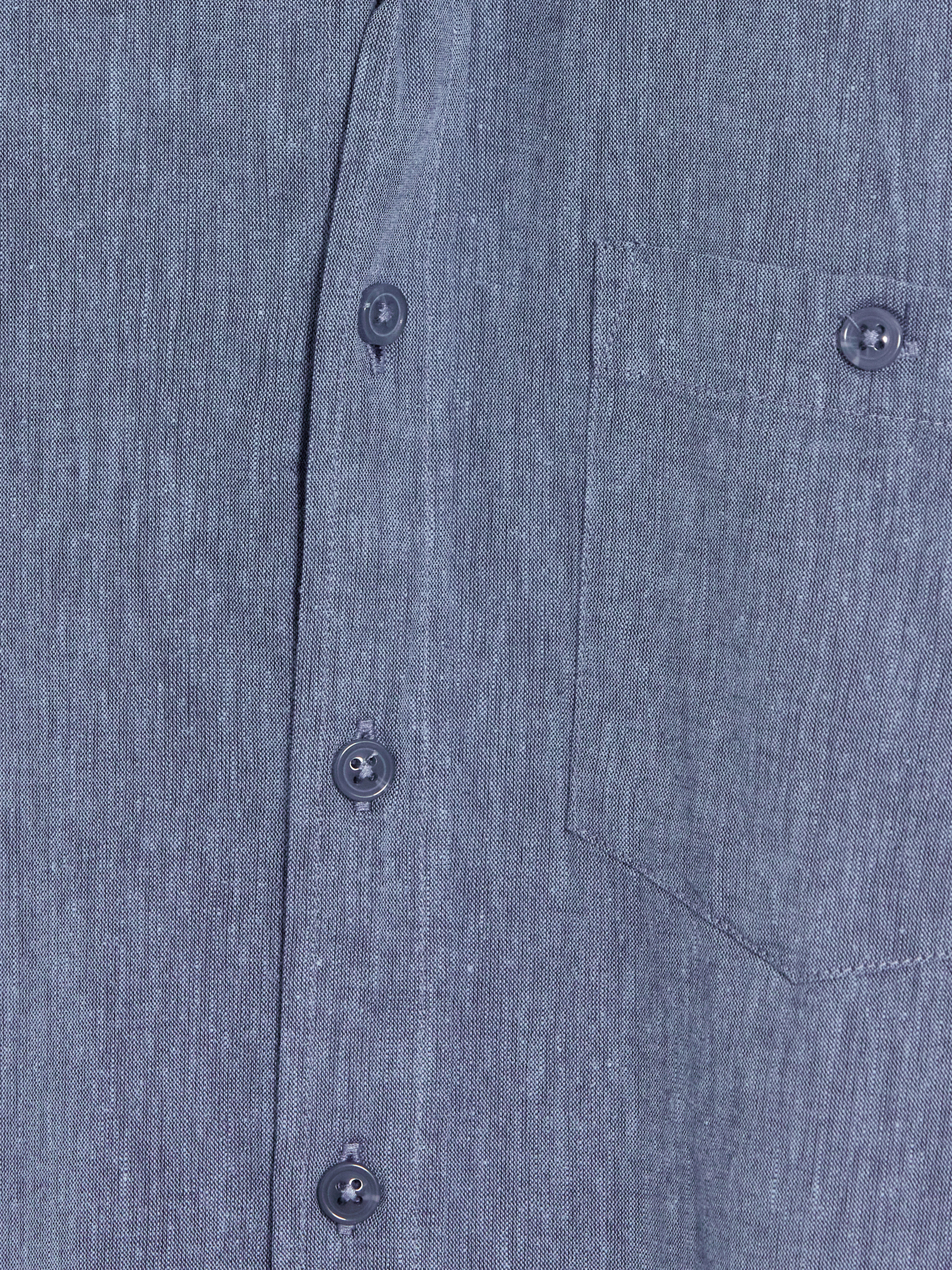 LCWAIKIKI Classic Regular Fit Kanvas Erkek Gömlek görsel 7