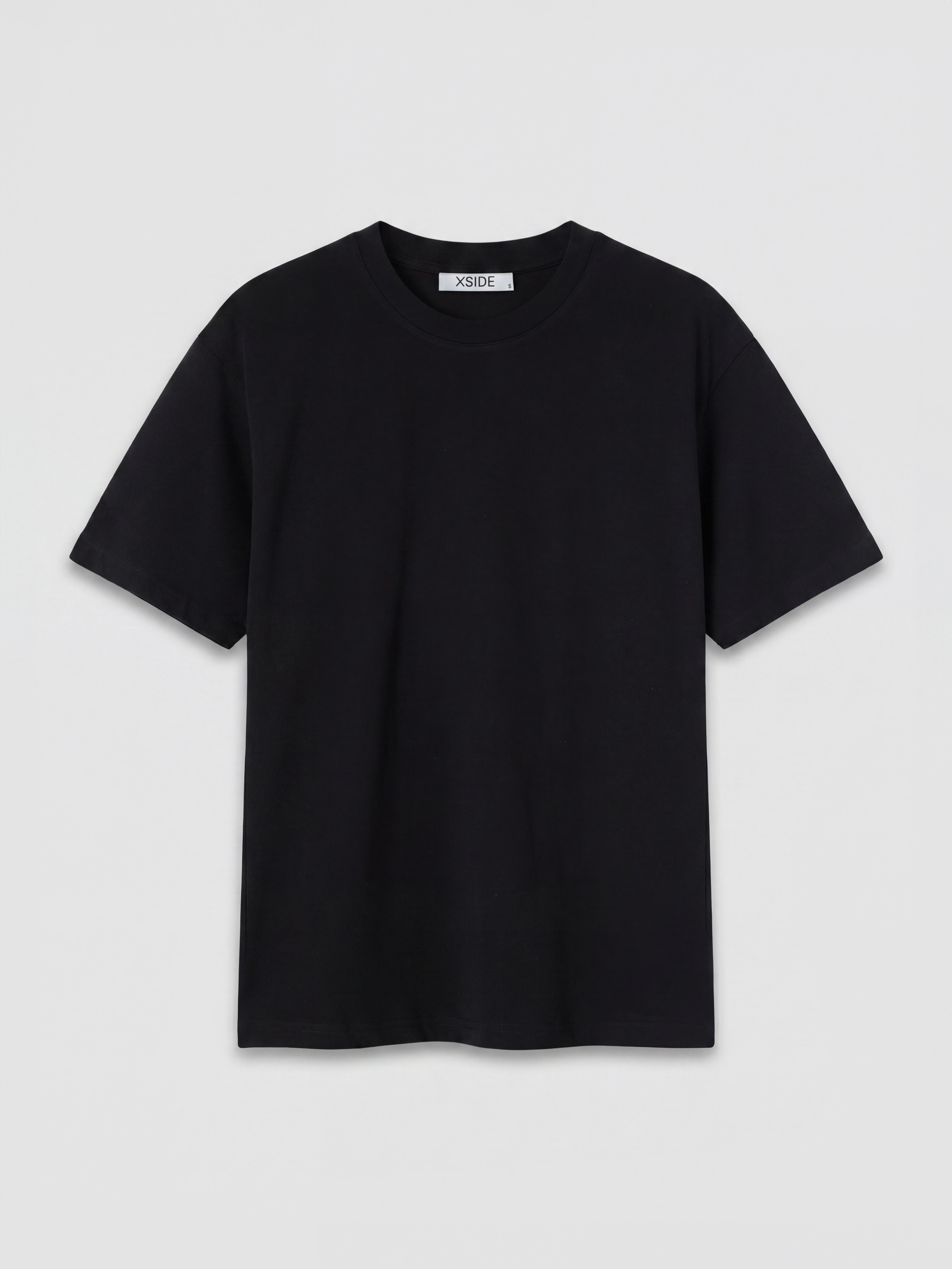 XSIDE Loose Fit %100 Pamuk Basic Tişört görsel 5