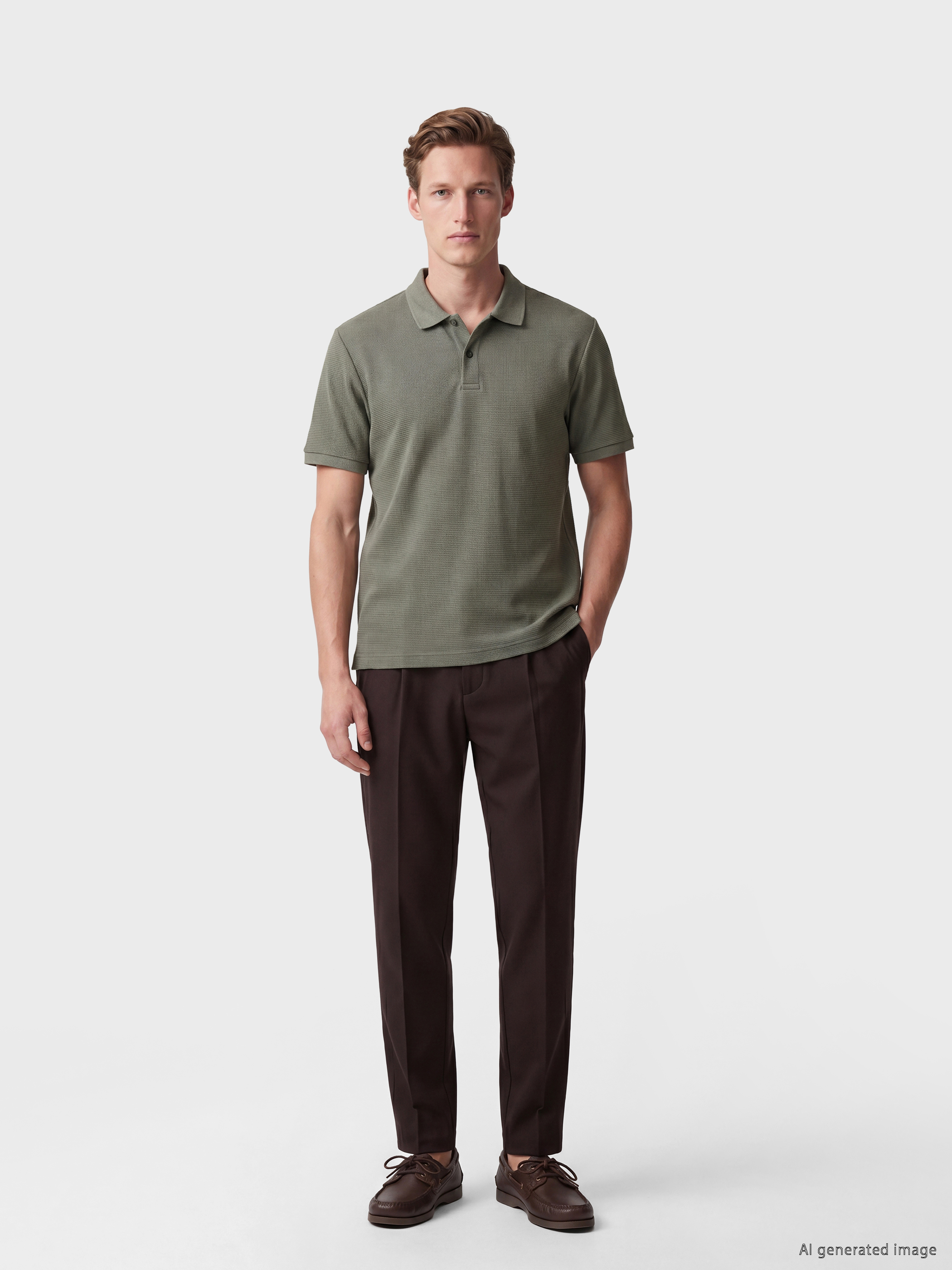 SOUTHBLUE Polo Yaka Erkek Pike Tişört görsel 2