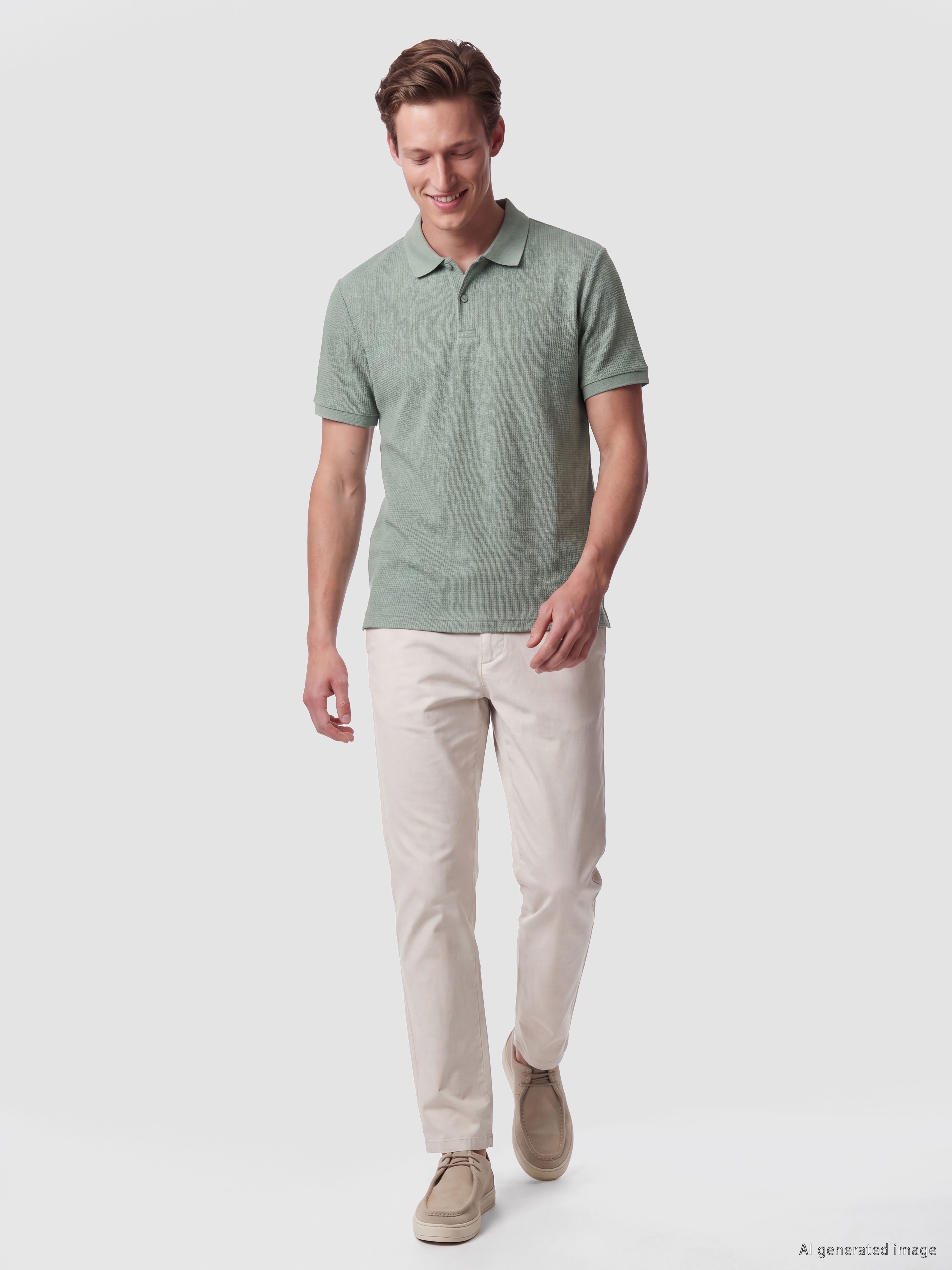 SOUTHBLUE Polo Yaka Erkek Pike Tişört görsel 2