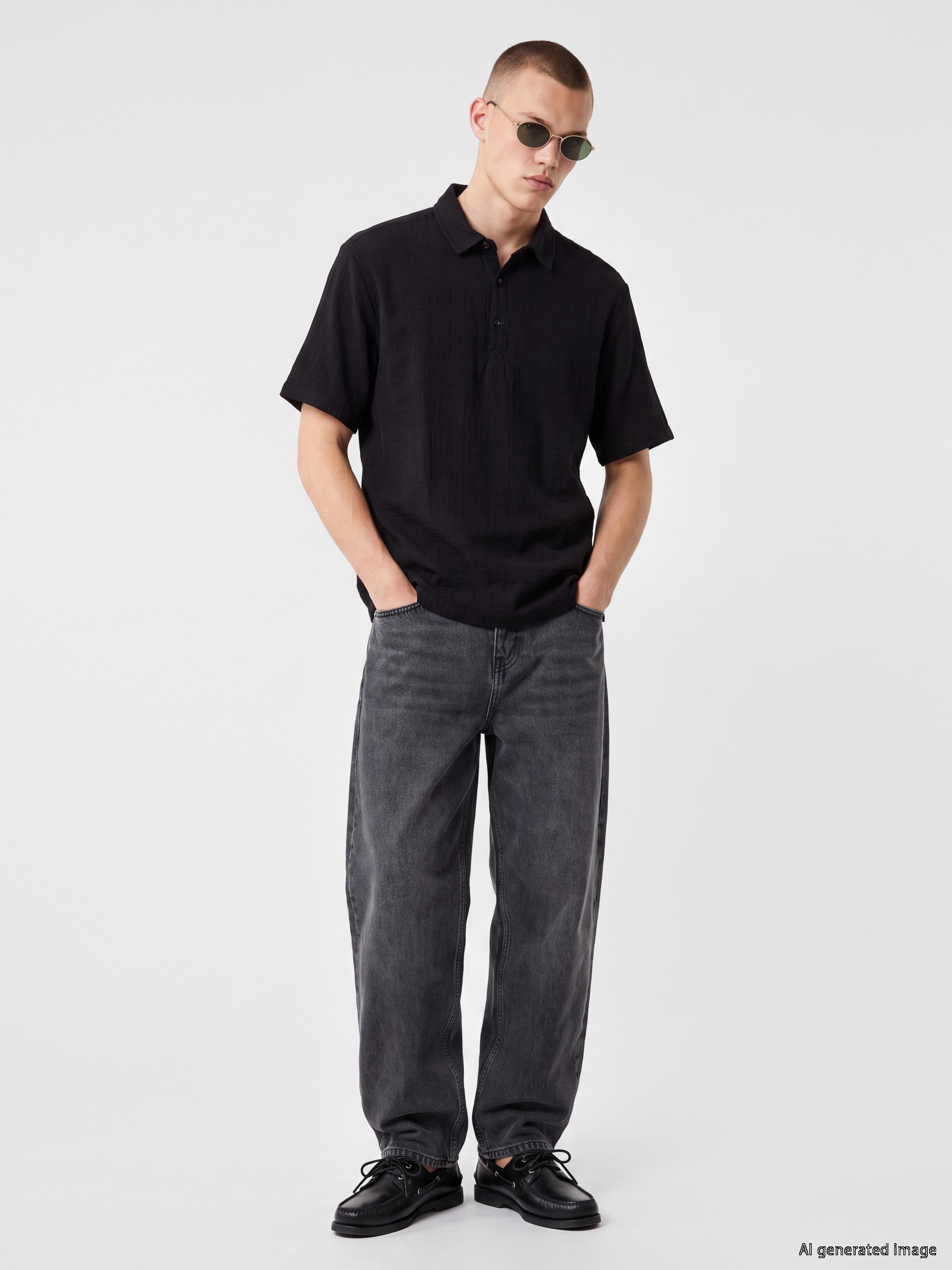 XSIDE Loose Fit Erkek Gömlek görsel 2