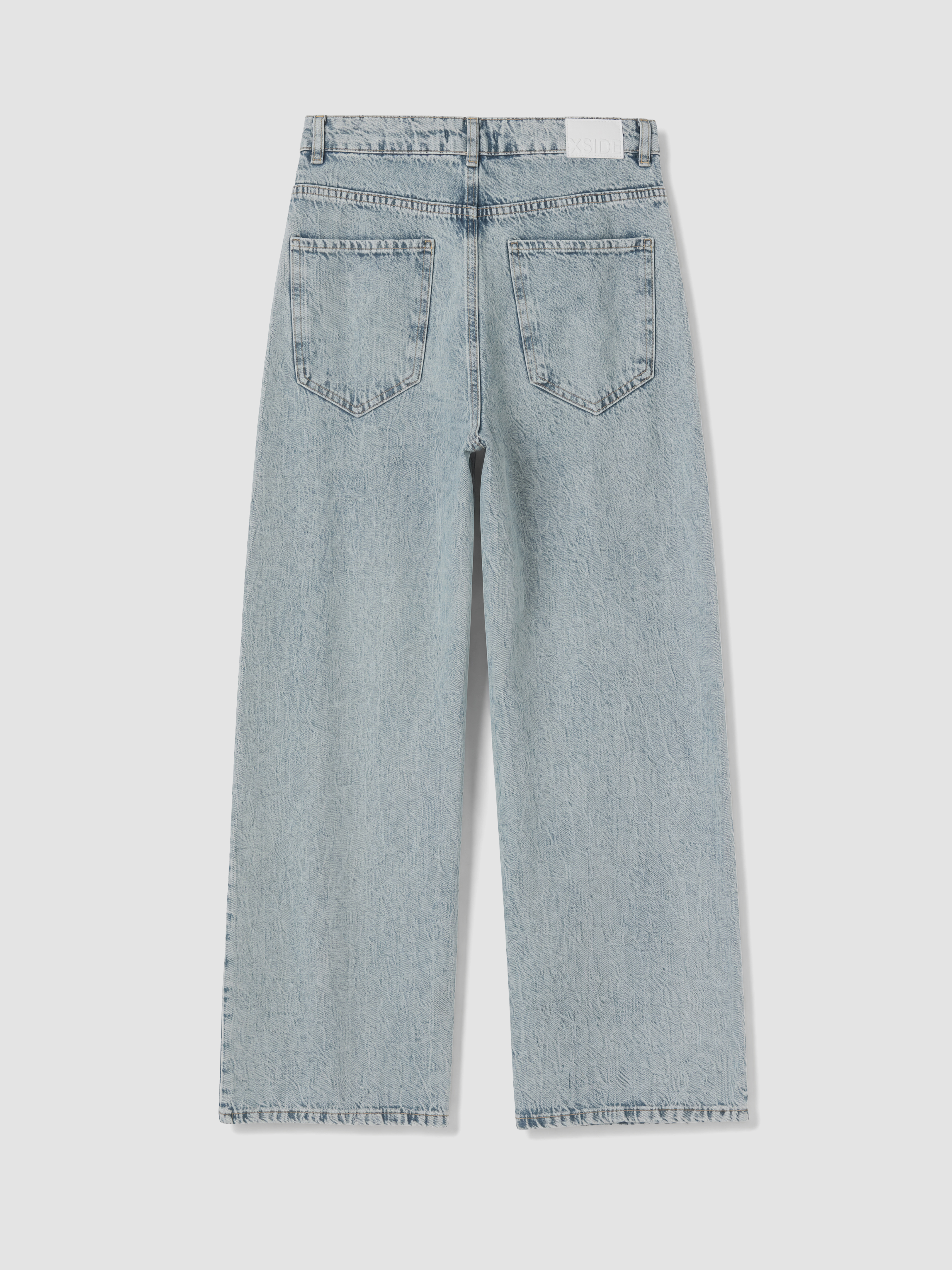 XSIDE Taşlı Wideleg Kadın Jean Pantolon görsel 8