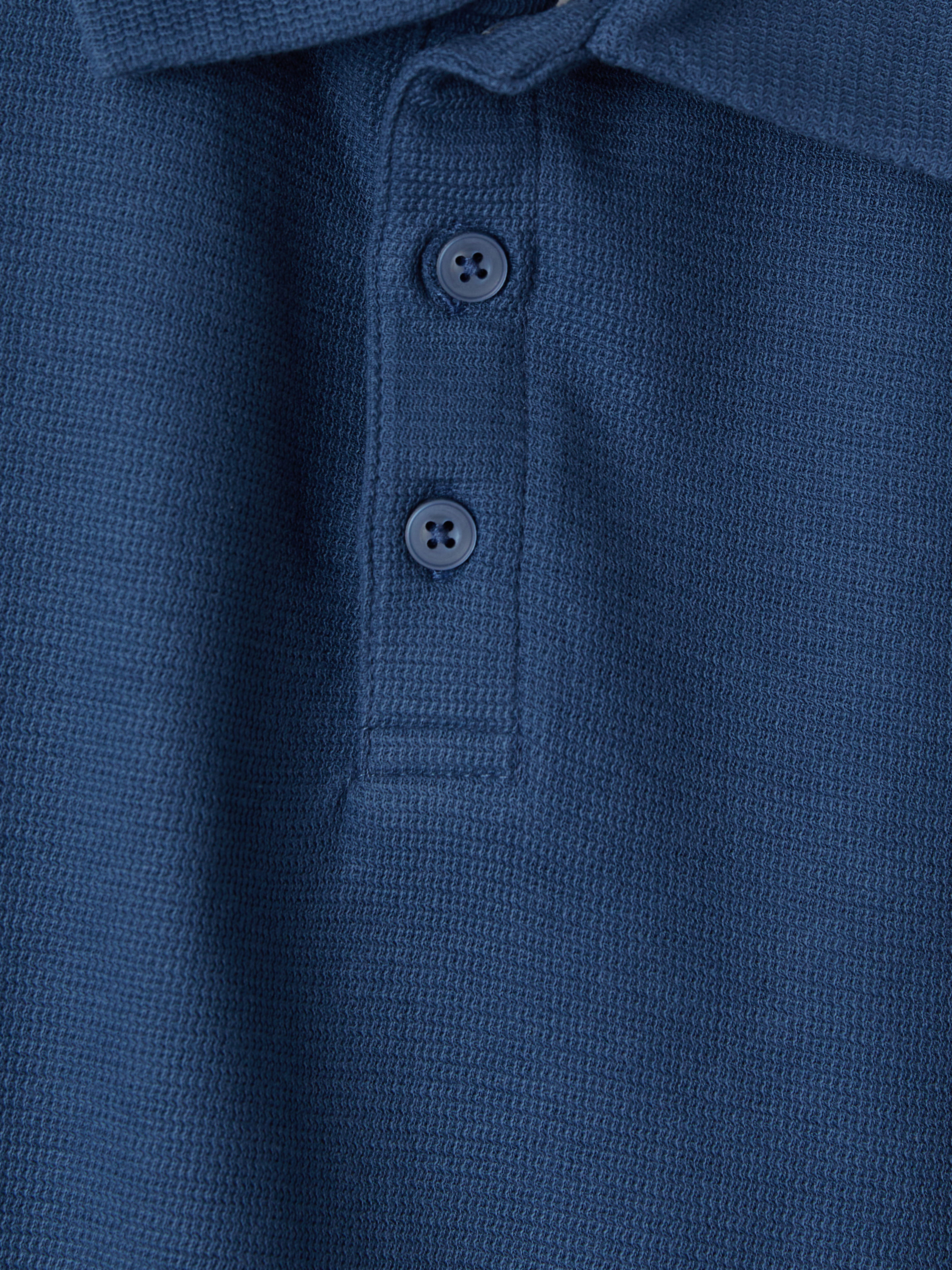 SOUTHBLUE Polo Yaka Dokulu Erkek Tişört görsel 6