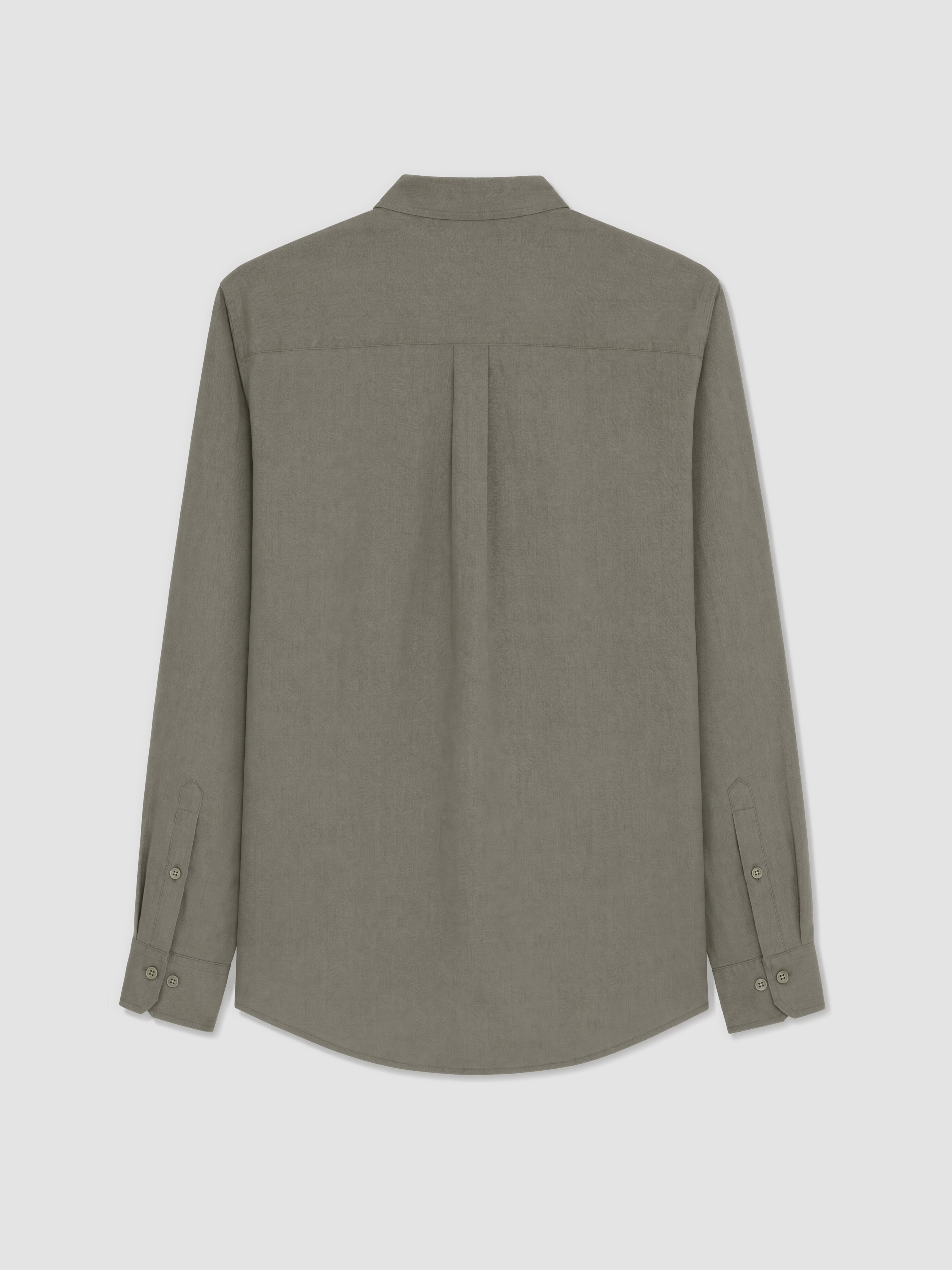 SOUTHBLUE Premium Yaka %100 Keten Erkek Gömlek görsel 6