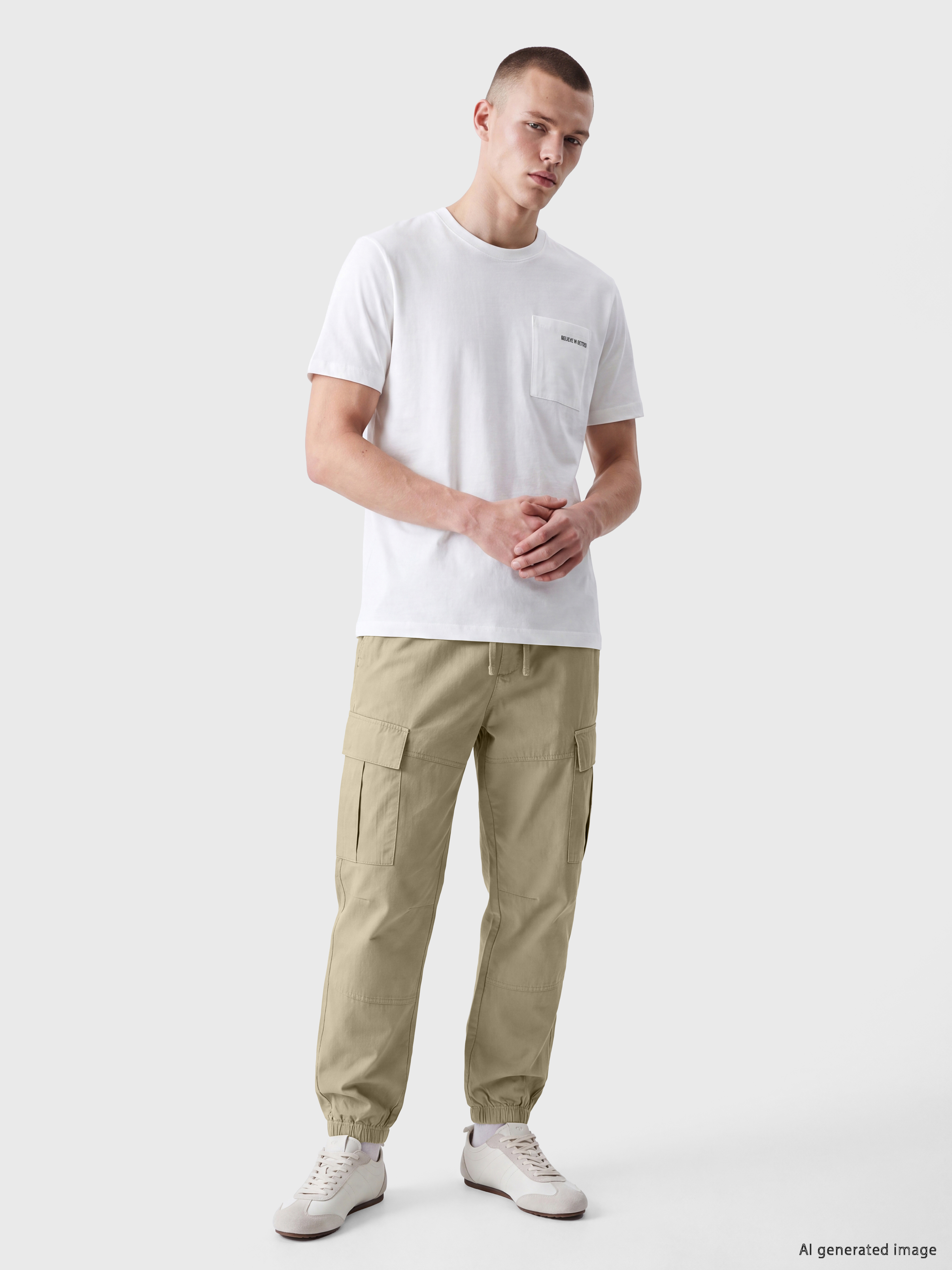 XSIDE Regular Fit Poplin Erkek Jogger Pantolon görsel 2
