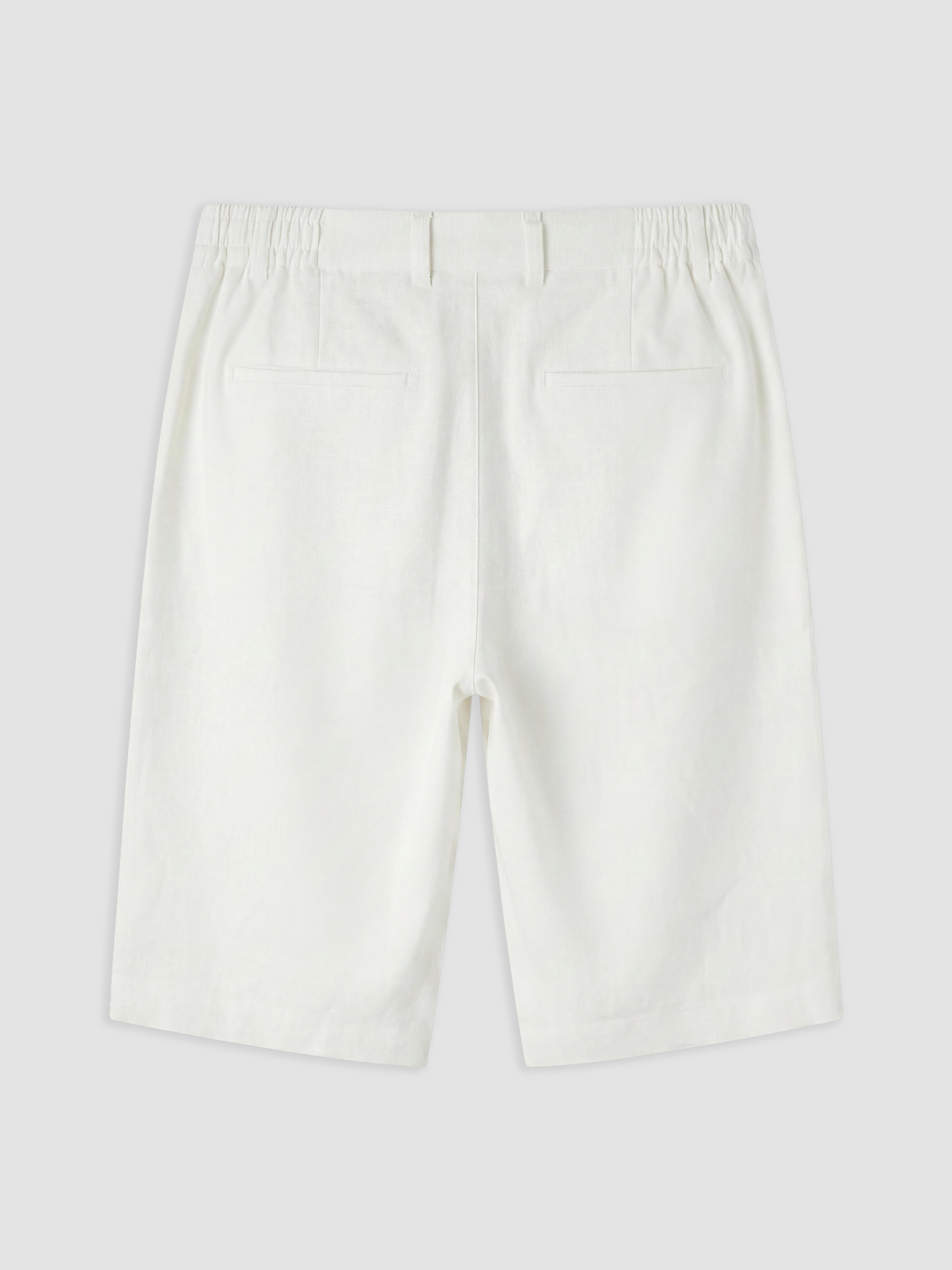 SOUTHBLUE Regular Fit Keten Karışımlı Erkek Şort görsel 6