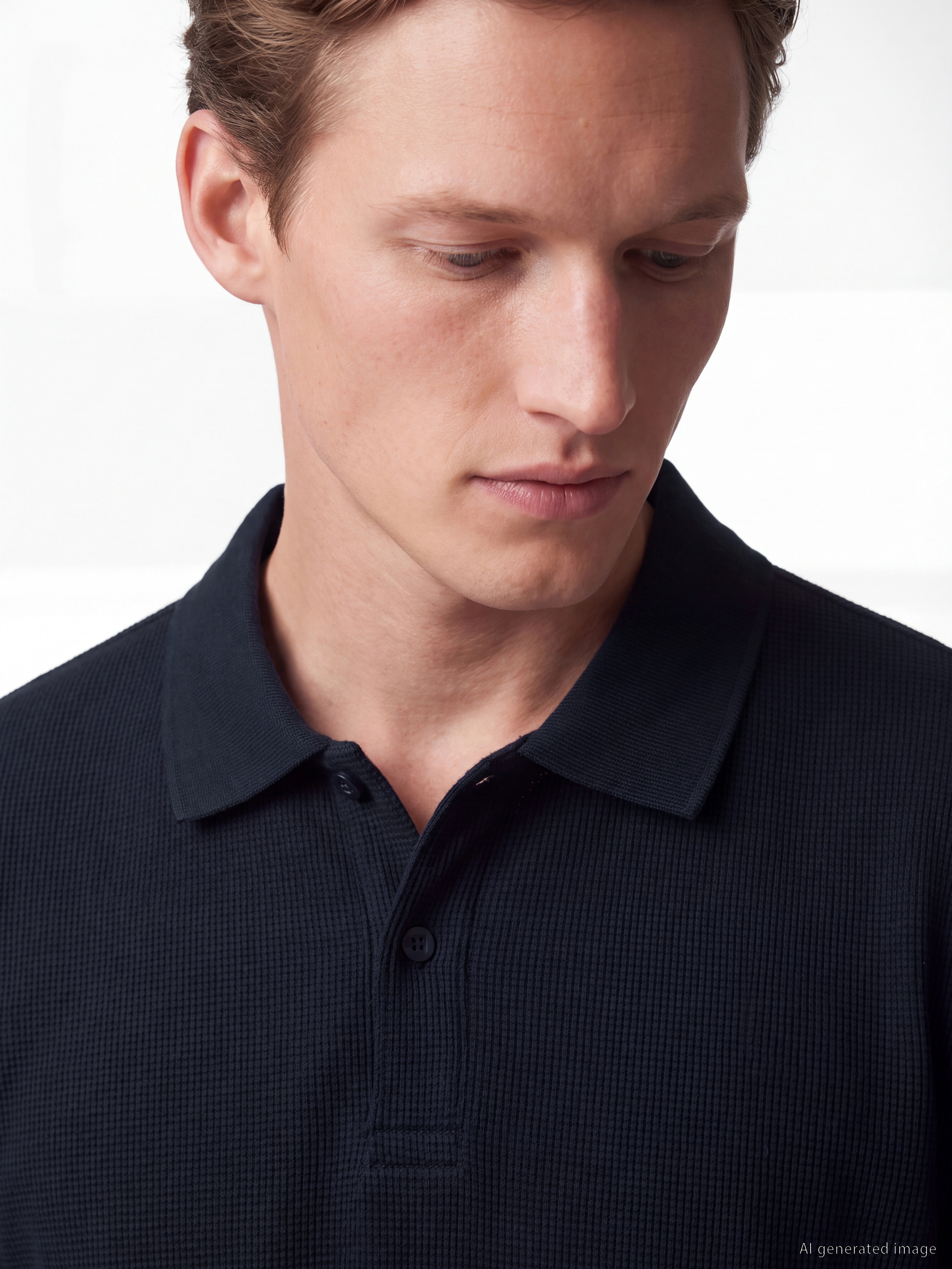 SOUTHBLUE Polo Yaka Erkek Sweatshirt görsel 3