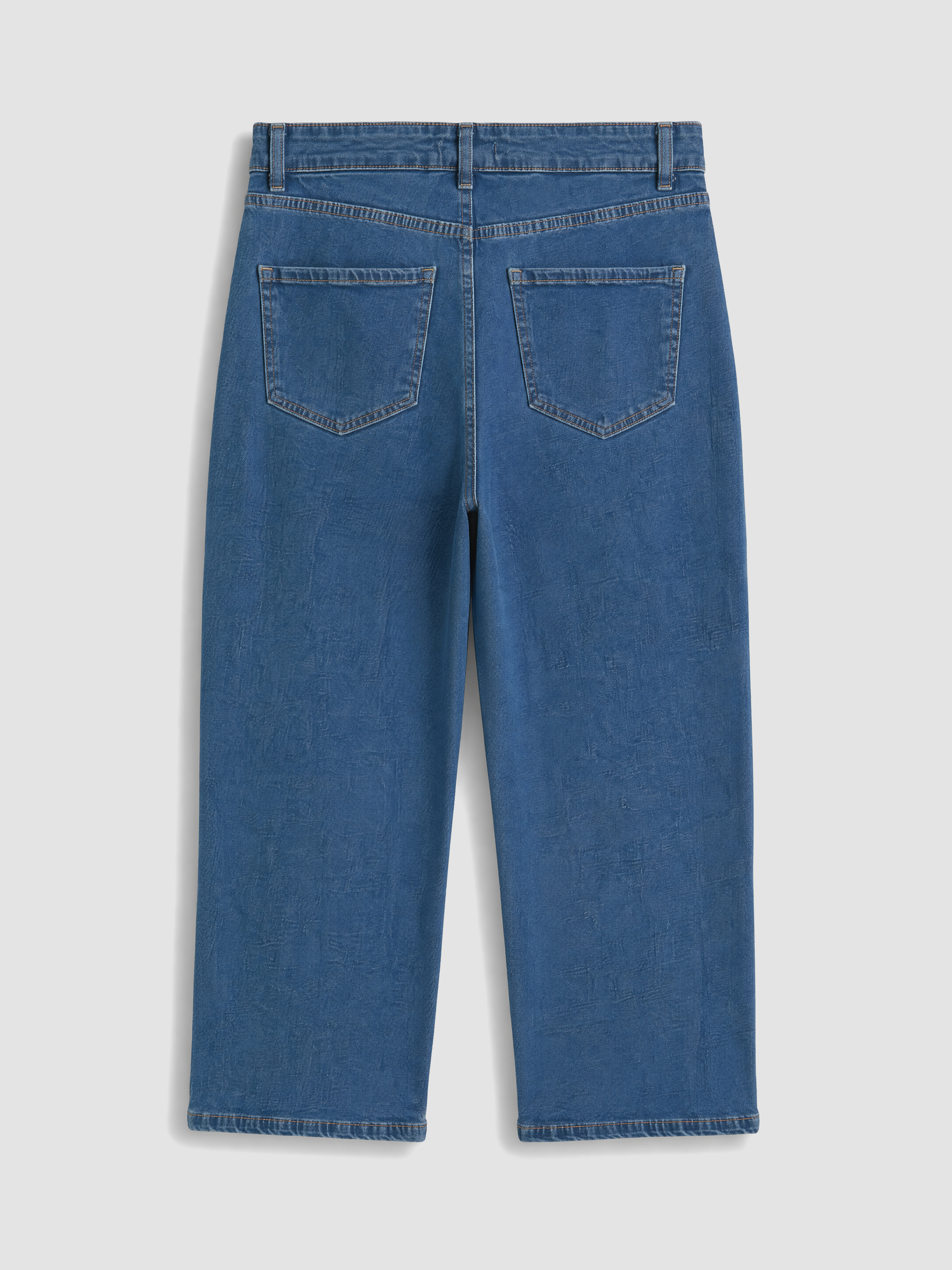 LCWAIKIKI Classic Slim Fit Kadın Jean Kapri görsel 6