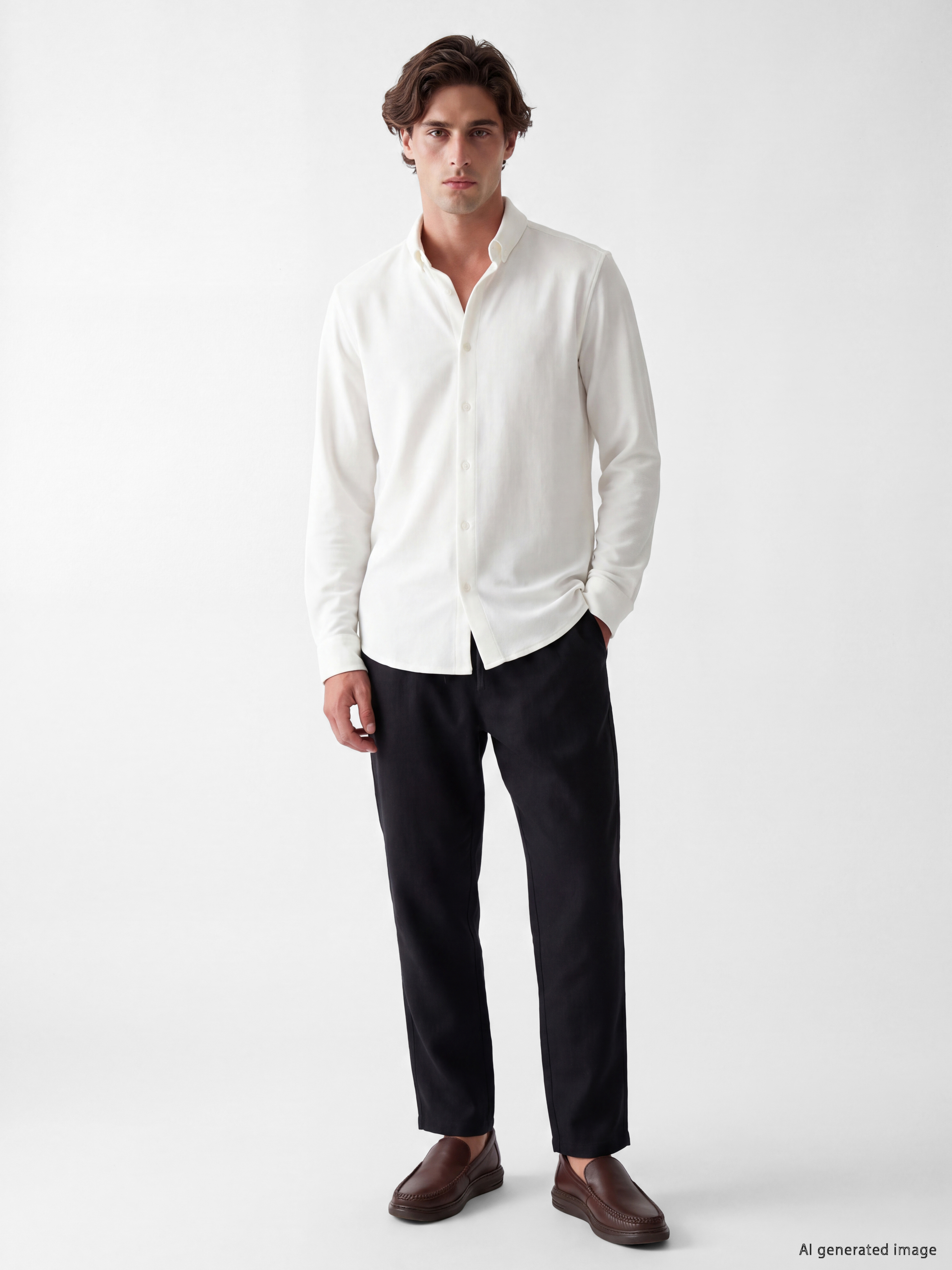 LCW Vision Regular Fit %100 Keten Erkek Pantolon