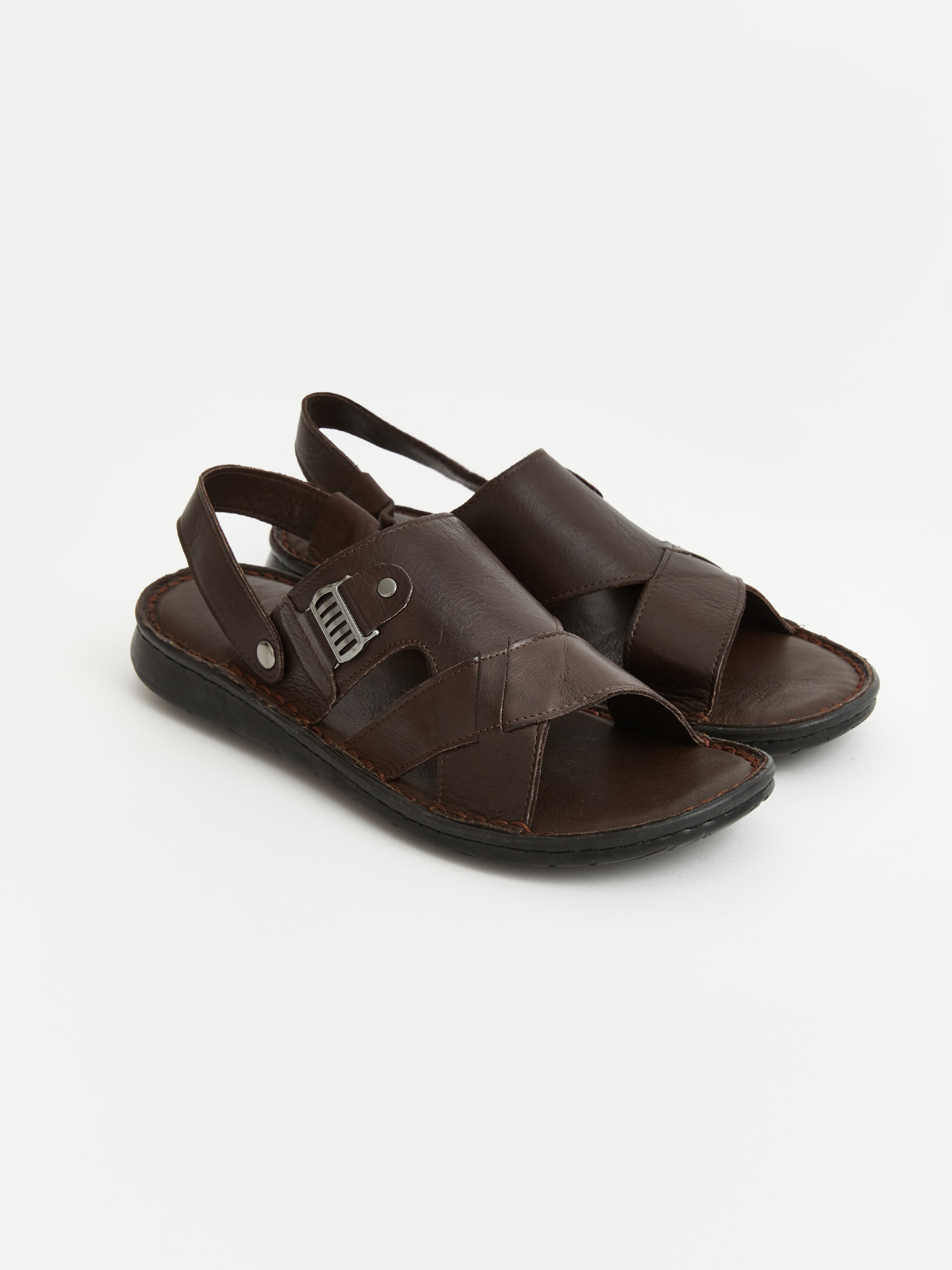 LCW STEPS Çapraz Bantlı Erkek Sandalet