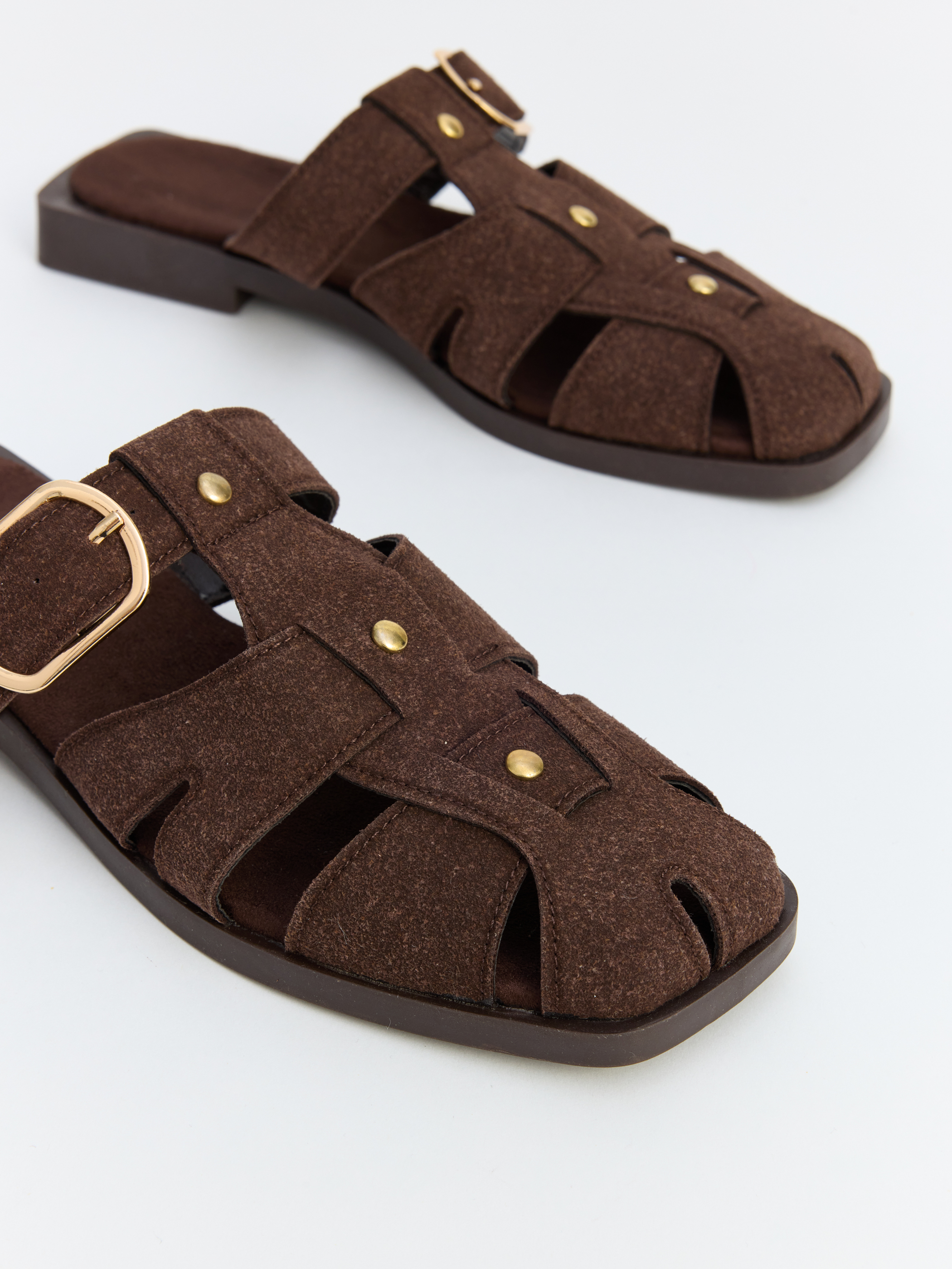 LCW STEPS Süet Görünümlü Kadın Terlik görsel 2