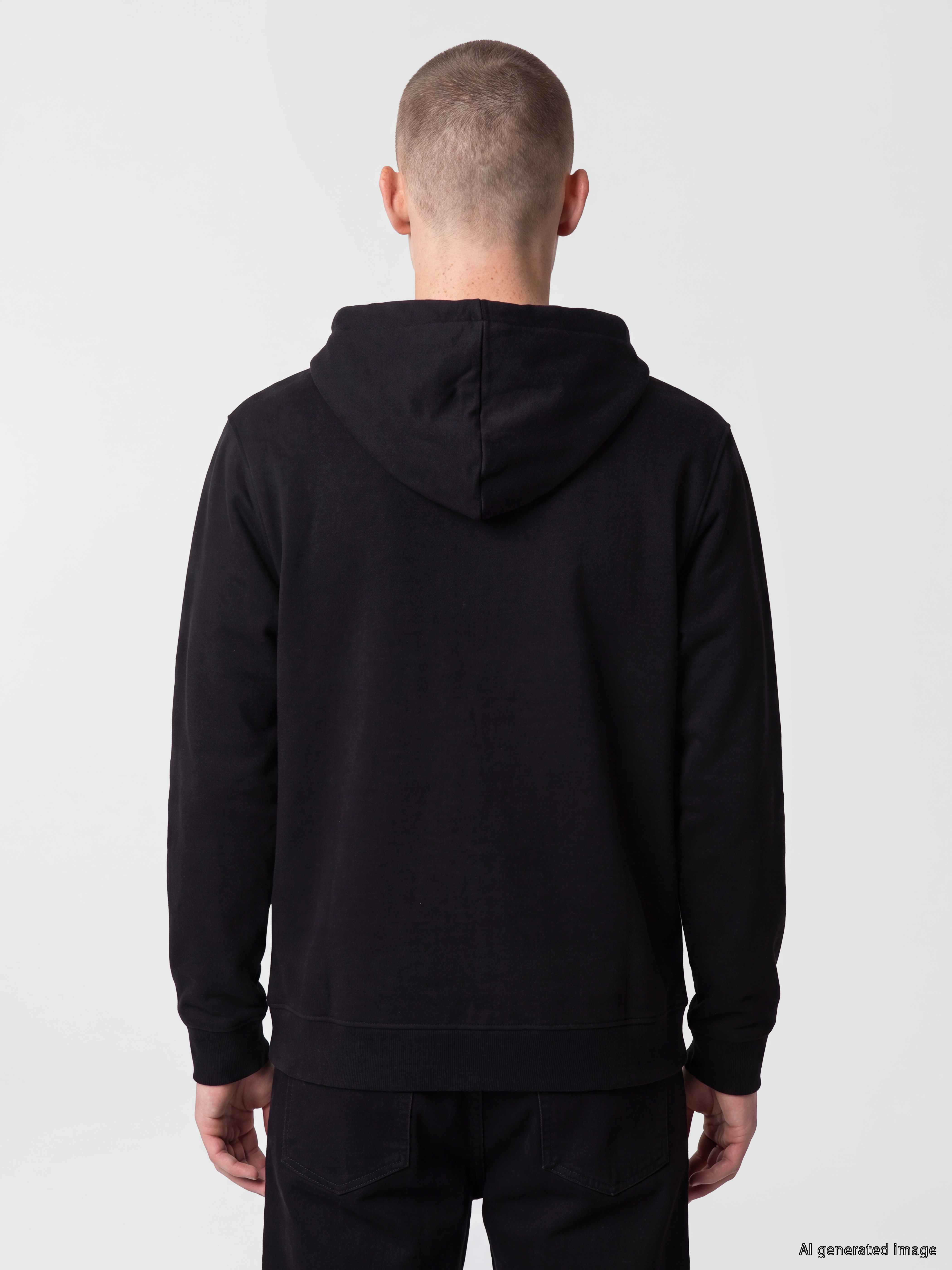 XSIDE Regular Fit Kapüşonlu Erkek Fermuarlı Sweatshirt görsel 4