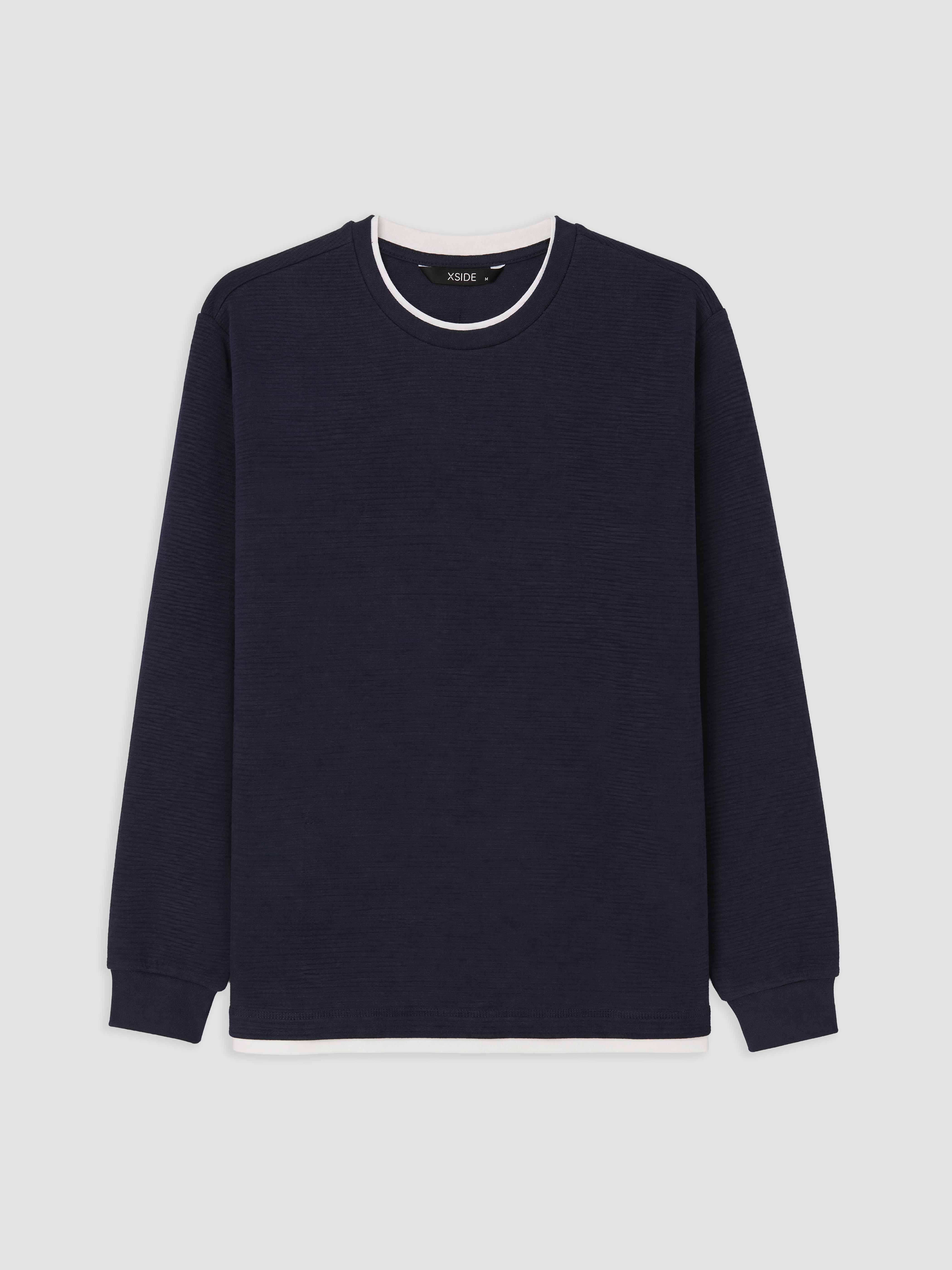 XSIDE Bisiklet Yaka Erkek Sweatshirt görsel 5