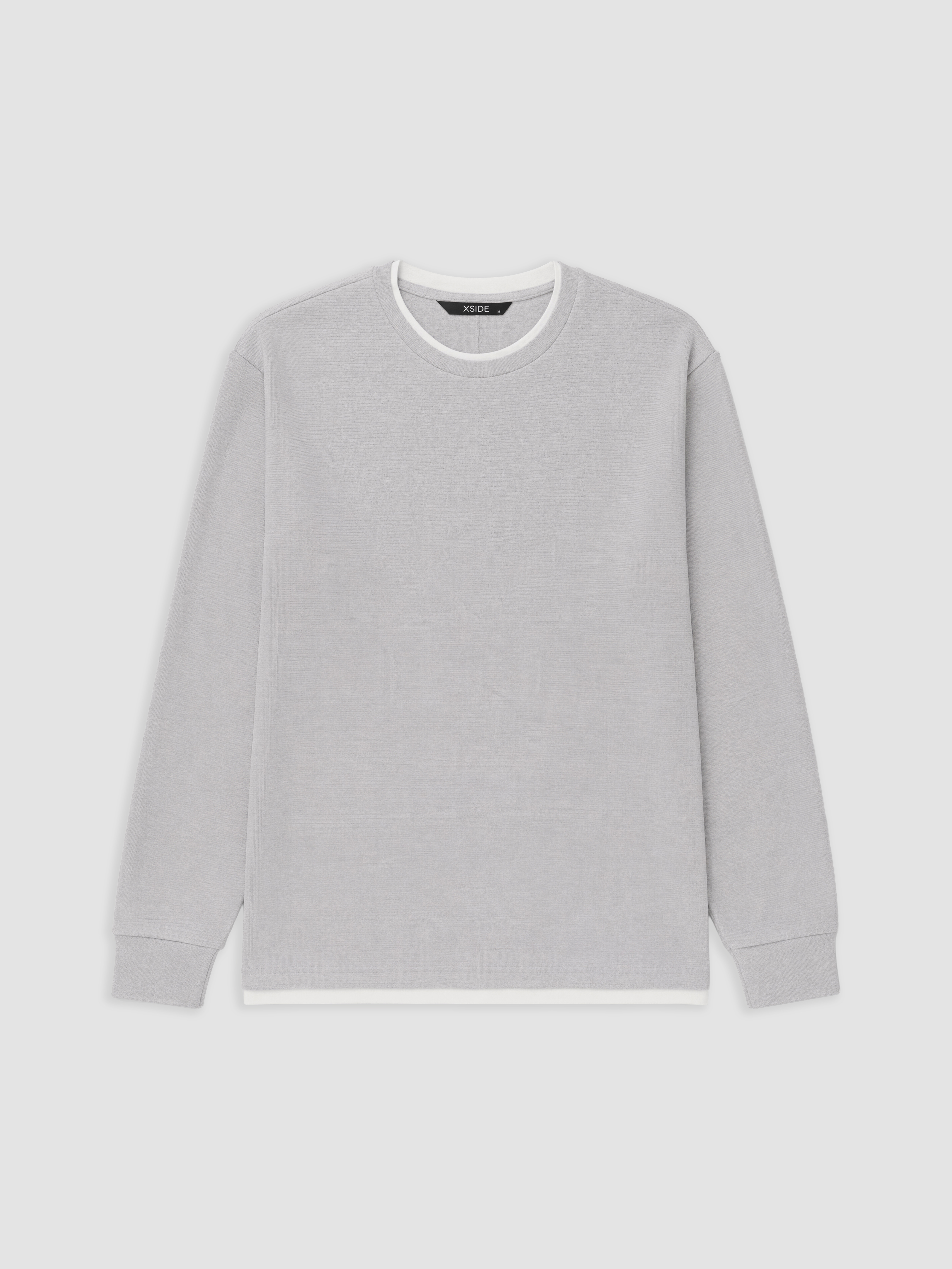 XSIDE Bisiklet Yaka Erkek Sweatshirt görsel 5