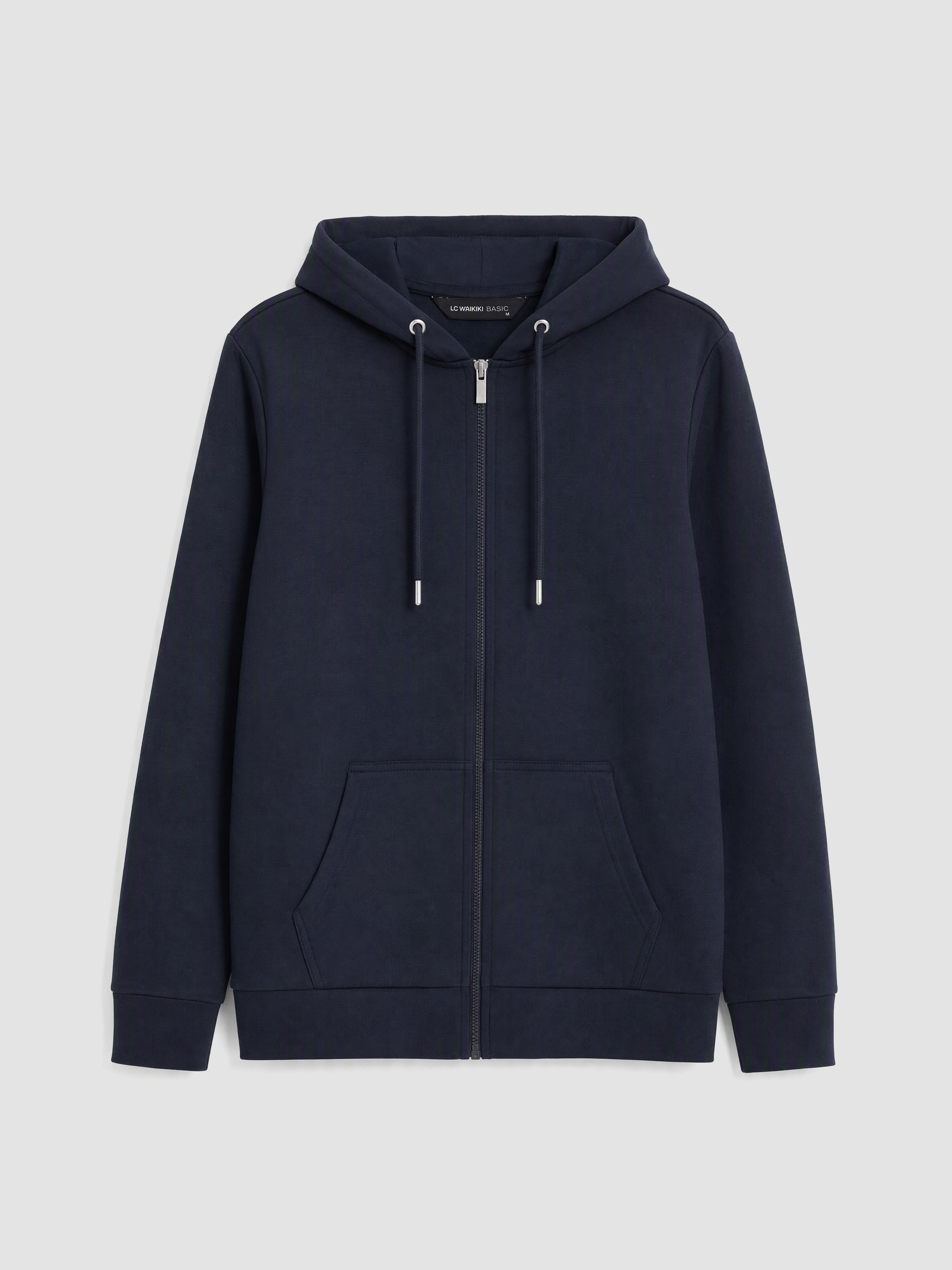 LCWAIKIKI Classic Kapüşonlu Erkek Fermuarlı Sweatshirt görsel 4