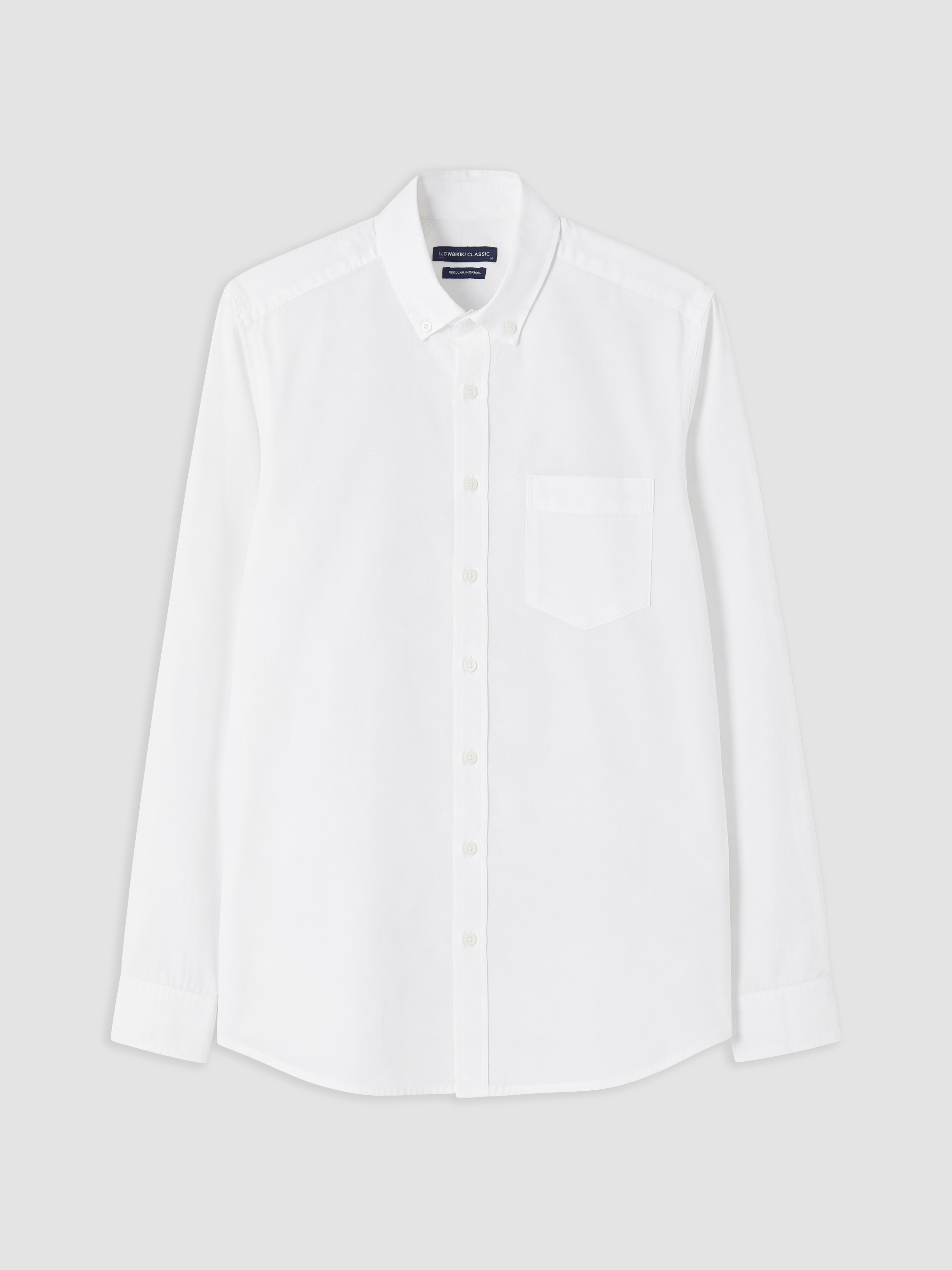 LCWAIKIKI Classic Regular Fit Oxford Erkek Gömlek görsel 4
