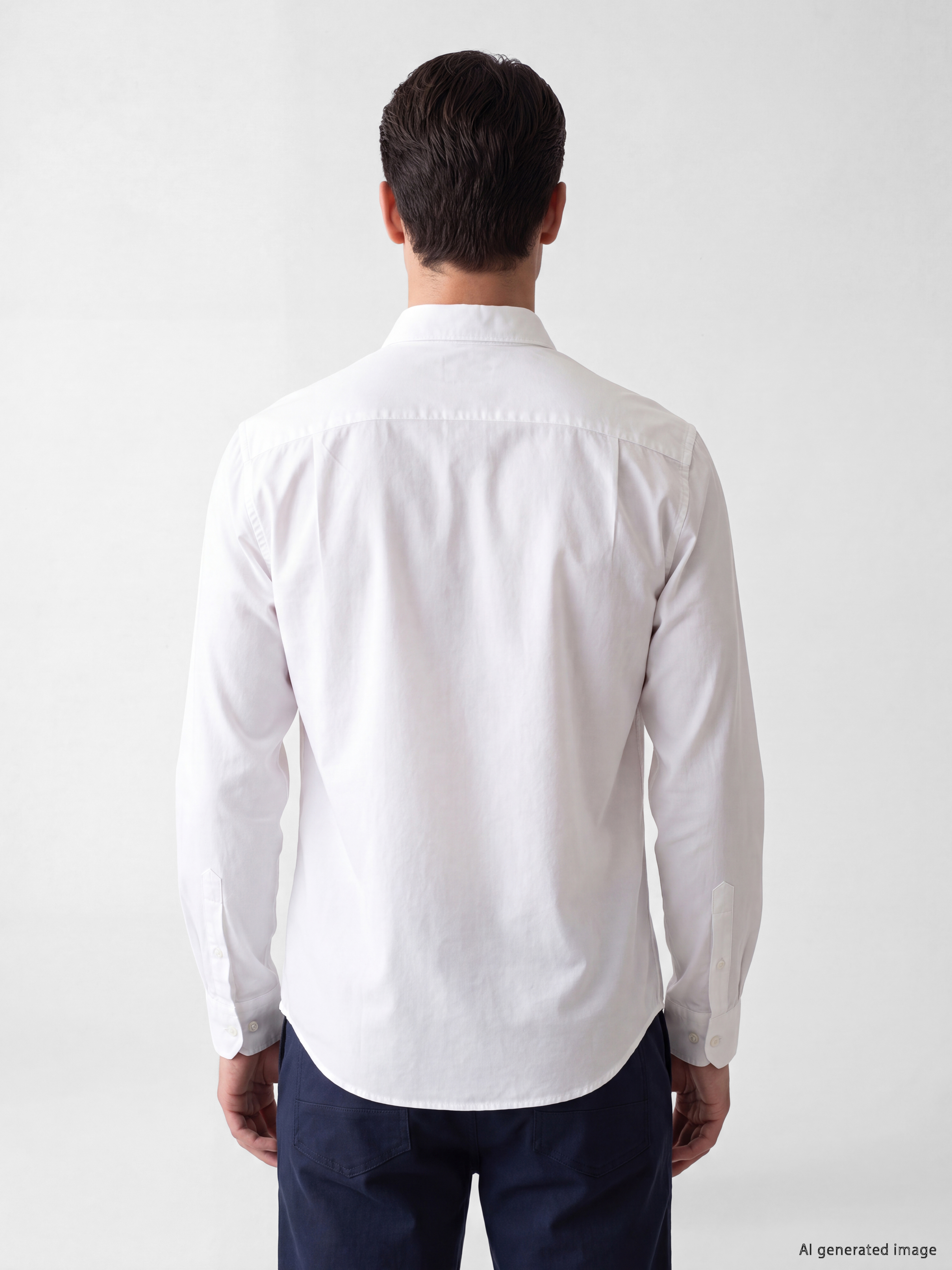 LCWAIKIKI Classic Regular Fit Oxford Erkek Gömlek görsel 3